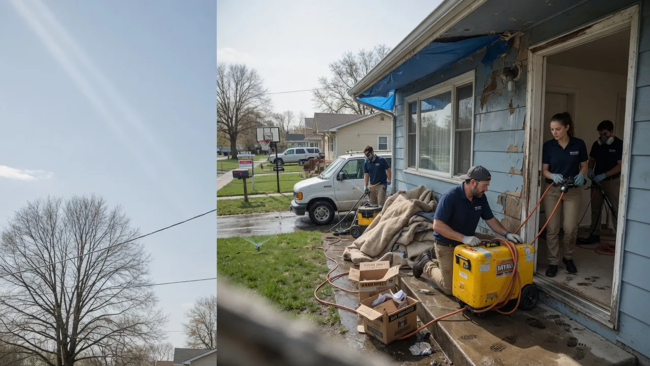 Basement Flood Cleanup in Sharon, OK near me